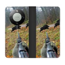 Housse Cuir Portefeuille Pour Honor Magic 8 Lite 5G Chasse Vision Tir