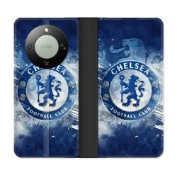 Housse Cuir Portefeuille Pour Honor Magic 8 Lite 5G Foot Chelsea