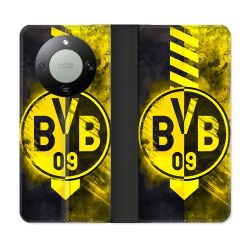 Housse Cuir Portefeuille Pour Honor Magic 8 Lite 5G Foot Dortmund