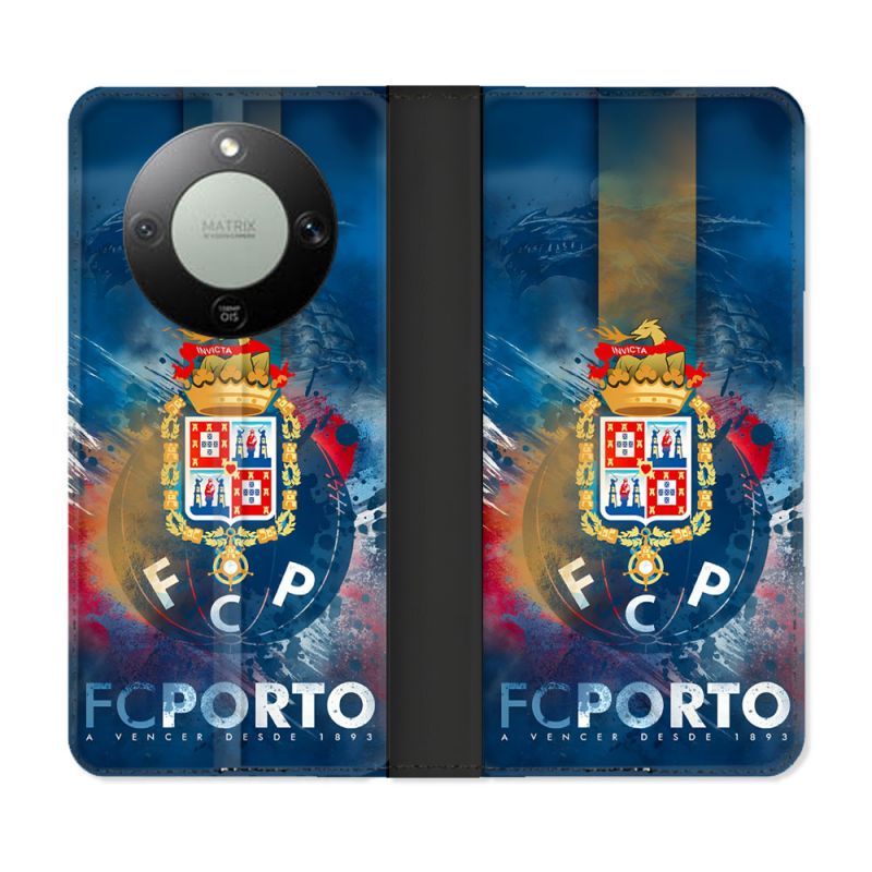 Housse Cuir Portefeuille Pour Honor Magic 8 Lite 5G Foot FC Porto