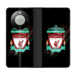 Housse Cuir Portefeuille Pour Honor Magic 8 Lite 5G Foot Liverpool