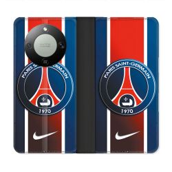 Housse Cuir Portefeuille Pour Honor Magic 8 Lite 5G Foot PSG 1970