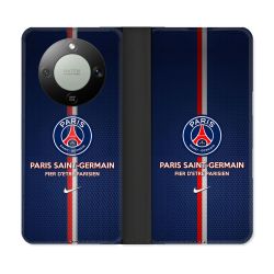 Housse Cuir Portefeuille Pour Honor Magic 8 Lite 5G Foot PSG Fier