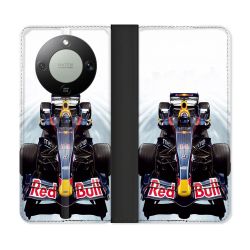 Housse Cuir Portefeuille Pour Honor Magic 8 Lite 5G Formule 1 F1 Red Bull