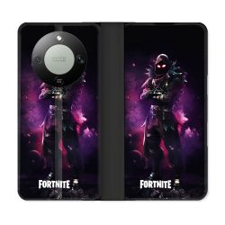 Housse Cuir Portefeuille Pour Honor Magic 8 Lite 5G Fortnite Raven
