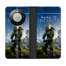 Housse Cuir Portefeuille Pour Honor Magic 8 Lite 5G Halo