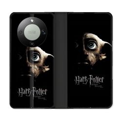 Housse Cuir Portefeuille Pour Honor Magic 8 Lite 5G Harry Potter Hollows Dobby