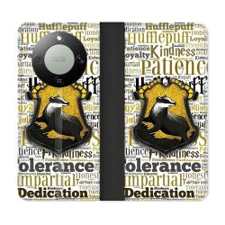 Housse Cuir Portefeuille Pour Honor Magic 8 Lite 5G Harry Potter Poursouffle