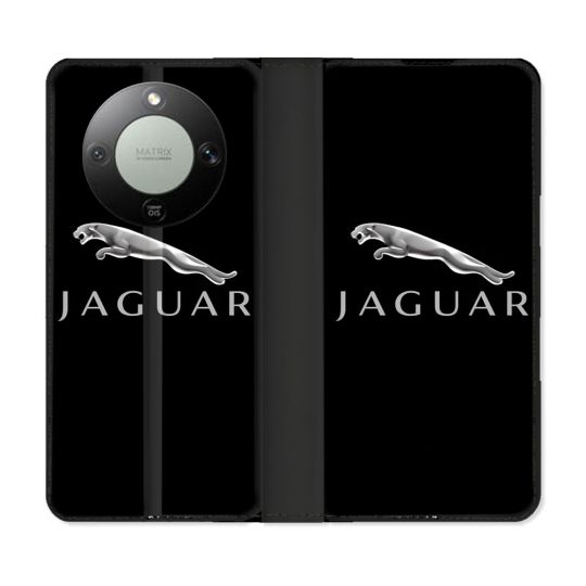 Housse Cuir Portefeuille Pour Honor Magic 8 Lite 5G Jaguar