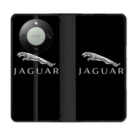 Housse Cuir Portefeuille Pour Honor Magic 8 Lite 5G Jaguar