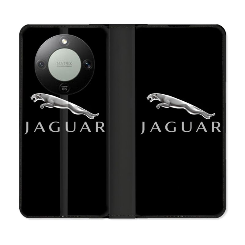 Housse Cuir Portefeuille Pour Honor Magic 8 Lite 5G Jaguar
