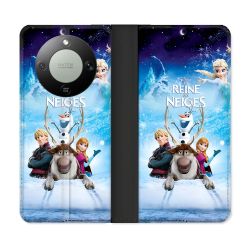 Housse Cuir Portefeuille Pour Honor Magic 8 Lite 5G La Reine Des Neiges