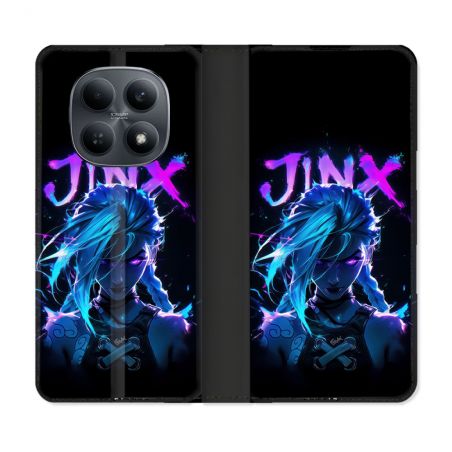 Housse Cuir Portefeuille Pour Xiaomi Redmi Note 15 4G Arcane Jinx Night