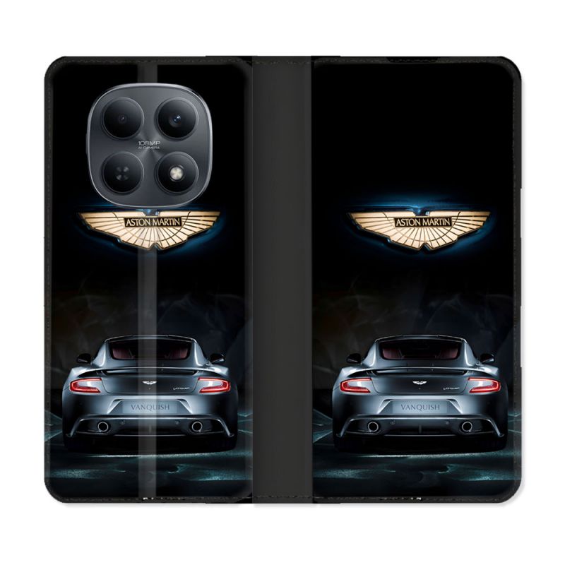 Housse Cuir Portefeuille Pour Xiaomi Redmi Note 15 4G Aston Martin