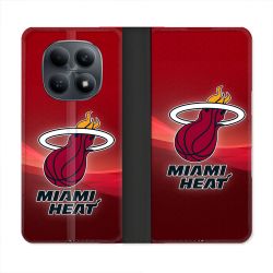 Housse Cuir Portefeuille Pour Xiaomi Redmi Note 15 4G Basket Miami Heat