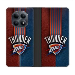 Housse Cuir Portefeuille Pour Xiaomi Redmi Note 15 4G Basket Oklahoma City Thunder