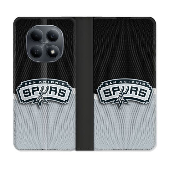Housse Cuir Portefeuille Pour Xiaomi Redmi Note 15 4G Basket San Antonio Spurs