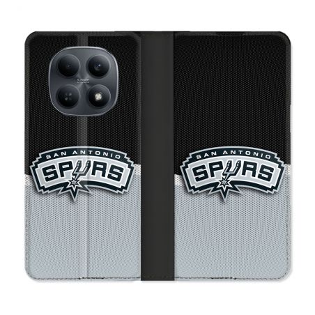 Housse Cuir Portefeuille Pour Xiaomi Redmi Note 15 4G Basket San Antonio Spurs