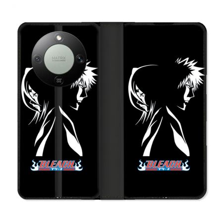 Housse Cuir Portefeuille Pour Honor Magic 8 Lite 5G Manga Bleach Duo