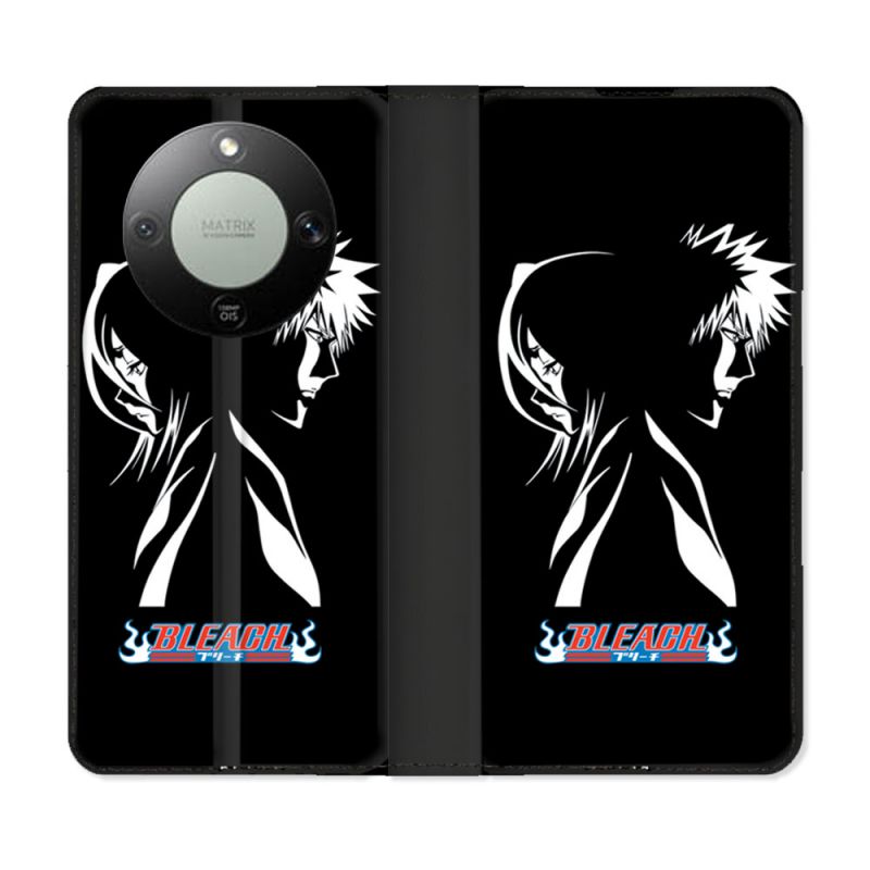 Housse Cuir Portefeuille Pour Honor Magic 8 Lite 5G Manga Bleach Duo
