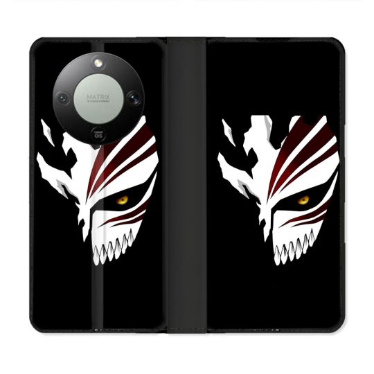 Housse Cuir Portefeuille Pour Honor Magic 8 Lite 5G Manga Bleach Masque
