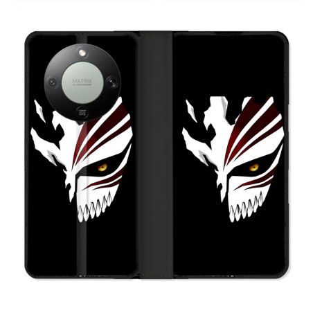 Housse Cuir Portefeuille Pour Honor Magic 8 Lite 5G Manga Bleach Masque