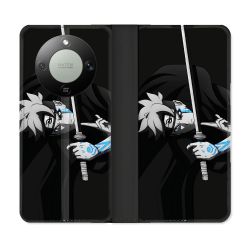 Housse Cuir Portefeuille Pour Honor Magic 8 Lite 5G Manga Boruto Epée