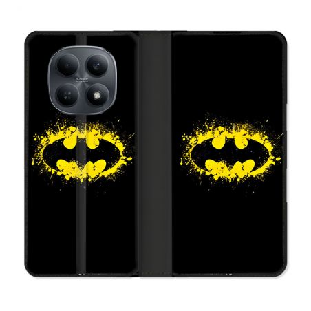 Housse Cuir Portefeuille Pour Xiaomi Redmi Note 15 4G Batman Logo