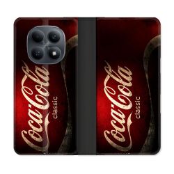Housse Cuir Portefeuille Pour Xiaomi Redmi Note 15 4G Coca Cola Classique