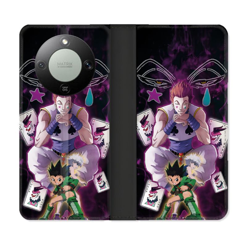 Housse Cuir Portefeuille Pour Honor Magic 8 Lite 5G Manga Hunter X Hunter Hisoka