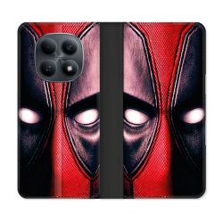 Housse Cuir Portefeuille Pour Xiaomi Redmi Note 15 4G Deadpool Yeux