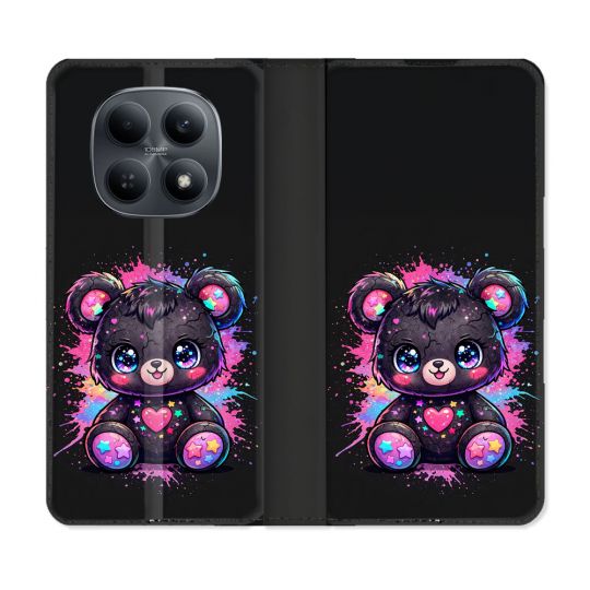 Housse Cuir Portefeuille Pour Xiaomi Redmi Note 15 4G Fantastique Kawaii Mignon