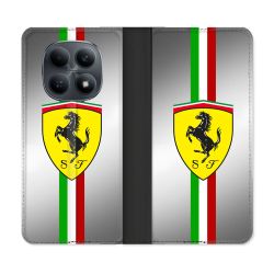 Housse Cuir Portefeuille Pour Xiaomi Redmi Note 15 4G Ferrari Ligne