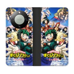 Housse Cuir Portefeuille Pour Honor Magic 8 Lite 5G Manga My Hero Academia Affiche