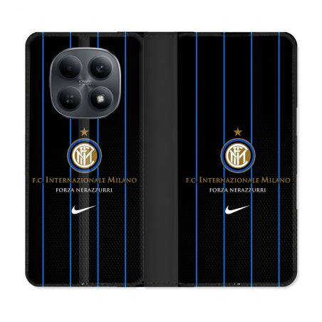 Housse Cuir Portefeuille Pour Xiaomi Redmi Note 15 4G Foot Inter Milan
