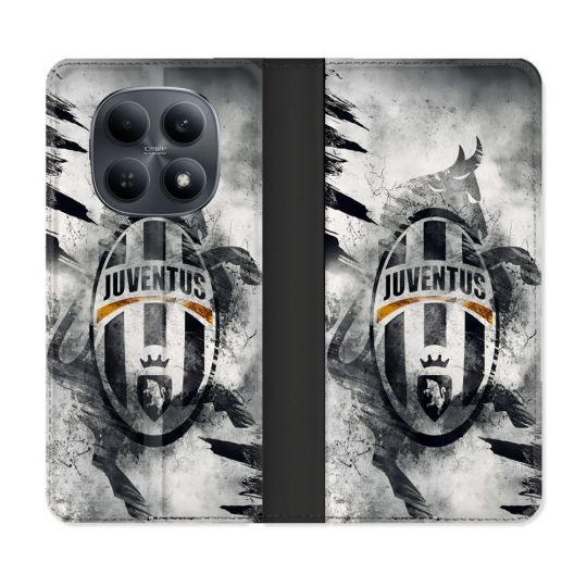 Housse Cuir Portefeuille Pour Xiaomi Redmi Note 15 4G Foot Juventus Turin