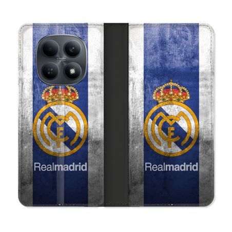 Housse Cuir Portefeuille Pour Xiaomi Redmi Note 15 4G Foot Real Madrid