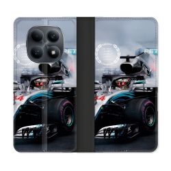 Housse Cuir Portefeuille Pour Xiaomi Redmi Note 15 4G Formule 1 F1 Mercedes Petronas