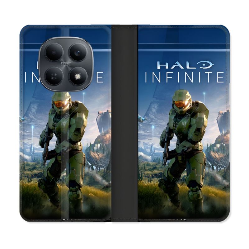 Housse Cuir Portefeuille Pour Xiaomi Redmi Note 15 4G Halo