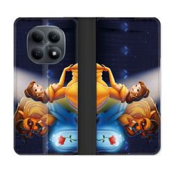 Housse Cuir Portefeuille Pour Xiaomi Redmi Note 15 4G La Belle et La Bête