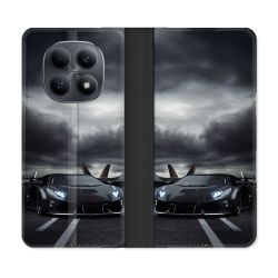 Housse Cuir Portefeuille Pour Xiaomi Redmi Note 15 4G Lamborghini Avion