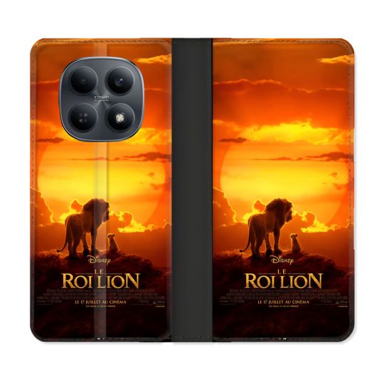 Housse Cuir Portefeuille Pour Xiaomi Redmi Note 15 4G Le Roi Lion Affiche