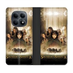Housse Cuir Portefeuille Pour Xiaomi Redmi Note 15 4G Le seigneur Des Anneaux Affiche