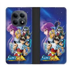 Housse Cuir Portefeuille Pour Xiaomi Redmi Note 15 4G Les Chevaliers Du Zodiaque