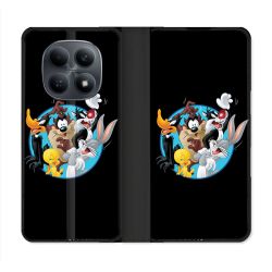 Housse Cuir Portefeuille Pour Xiaomi Redmi Note 15 4G Looney Tunes