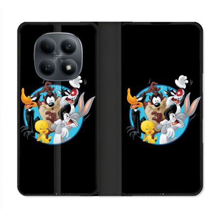 Housse Cuir Portefeuille Pour Xiaomi Redmi Note 15 4G Looney Tunes