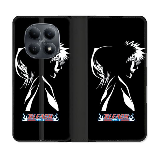 Housse Cuir Portefeuille Pour Xiaomi Redmi Note 15 4G Manga Bleach Duo