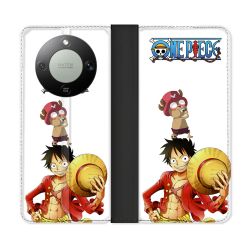 Housse Cuir Portefeuille Pour Honor Magic 8 Lite 5G Manga One Piece Chopper