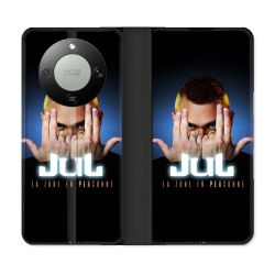 Housse Cuir Portefeuille Pour Honor Magic 8 Lite 5G Musique Jul Signe