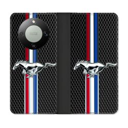 Housse Cuir Portefeuille Pour Honor Magic 8 Lite 5G Mustang